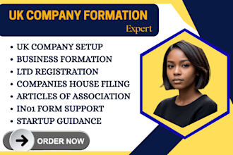 handle UK company formation  ltd registration and setup services