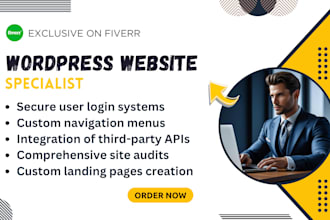build affiliate, travel, portfolio and business modern responsive wordpress site