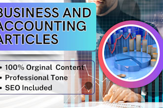 write an article on business and accounting