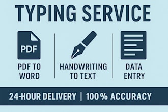 do fast typing and document formatting