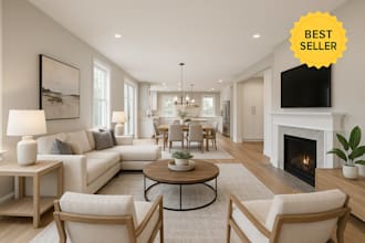 transform empty real estate spaces with professional virtual staging
