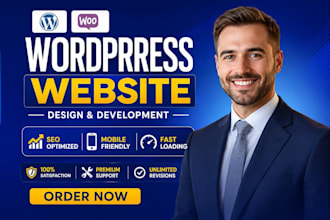 design a responsive wordpress site with elementor