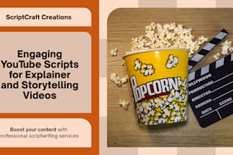 write powerful explainer and storytelling  video scripts
