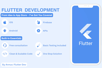 develop your mobile app with dart flutter and firebase