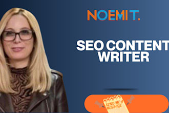 write SEO blog posts, articles or youtube scripts in spanish