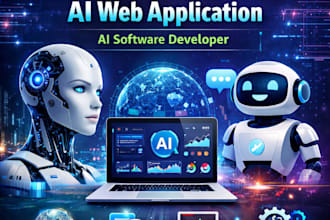 develop ai website, ai chatbot, ai web application, ai software developer