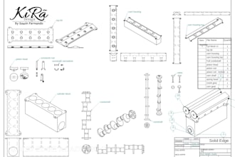 create 3d models of mechanical parts and product designs