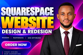 build squarespace website design redesign squarespace design sqaurespace website