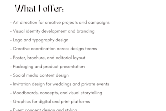 be your creative director