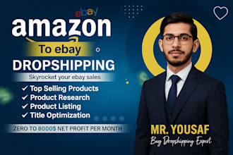 do amazon or wallmart to ebay dropshipping with top hot selling product listings