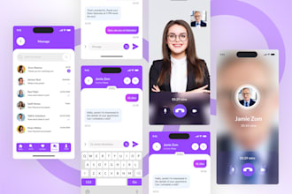 clone mobile app for android and ios,web like telegram,twitter,discord,signal