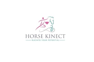 design fitness wellness facilitator balance health horses logo