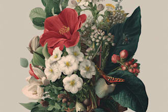 illustrate the best botanical illustration for you