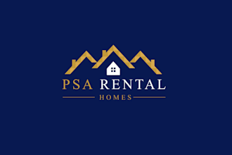 design luxurious short term real estate rental logo
