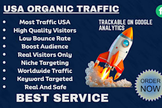 do organic USA,UK website traffic
