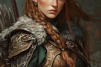 draw your fantasy, dnd, world of warcraft character