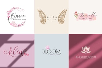 design an elegant and aesthetic logo