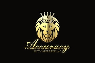 design awesome auto sales leasing logo