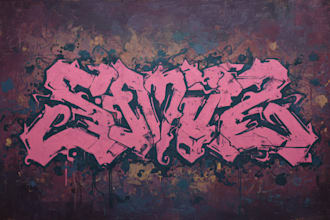 l wall art, etsy, canvas, digital art, typography