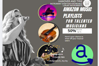 submit your track to amazon music playlists for exposure