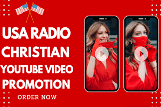 do organic USA radio christian youtube video promotion music video marketing