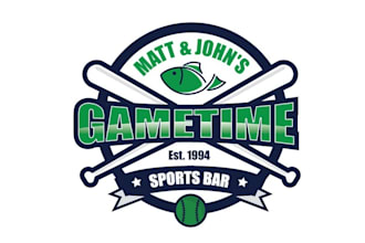 design motivation high quality sports bar logo