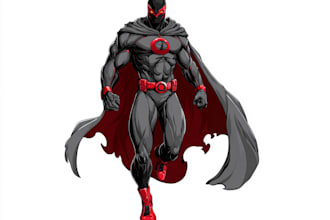 do a superhero or fantasy character portrait of you