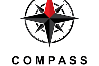 design proffesional compass logo