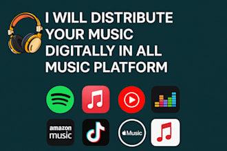 distribute your music to spotify apple music youtube and other platforms