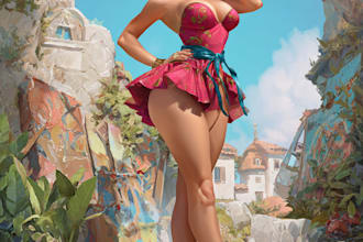 do nsfw art pin up girl fanarts and oc vintage pinup