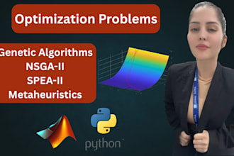 solve optimization problems using genetic algorithm and metaheuristics