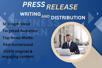 write and distribute press release PR distribution UK press release in 24 hrs