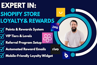 setup shopify loyalty program smile trustwill bloy rewards yoyo rivo essent bon