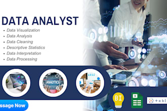 do data analysis, data reporting, and visualization