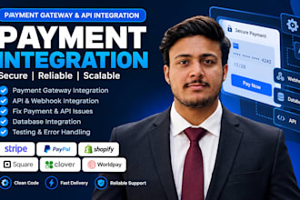 integrate payment gateways apis and fix payment issues