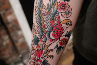 create mandala or fine line tattoo design