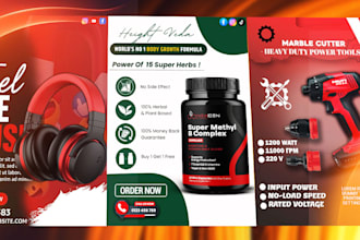 design faveolus poster and modern flyer design for you