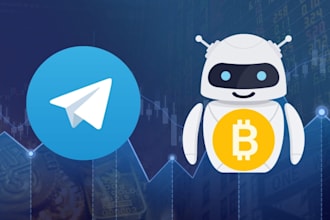 develop telegram bot, trading bot, telegram trading bot, crypto bot