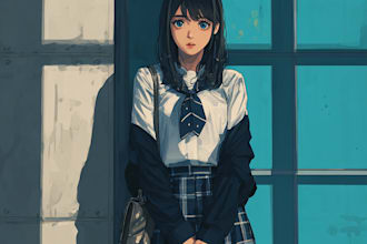 draw anime character design or reference sheet