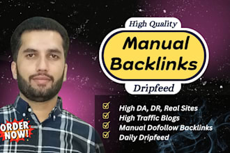 do monthly off page SEO with powerful mix backlinks