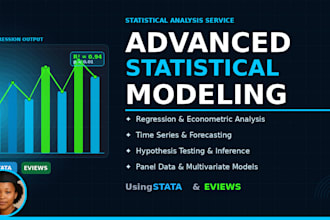 perform advanced statistical modeling using stata and eviews