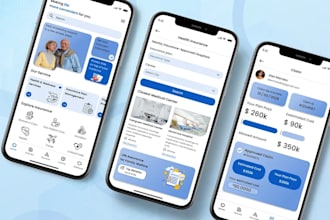 develop insurance app crowdfunding app investment app finance app donation app