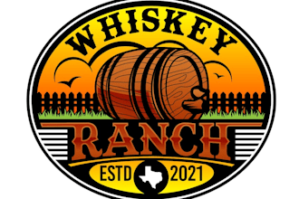 design wonderful whisky ranch logo