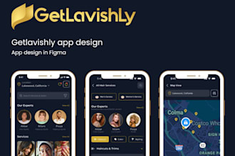 design modren and responsive uiux for website and mobile