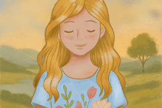 draw custom cartoon characters and children illustration