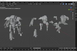 create repair split slice modify stl 3d model for 3d printing