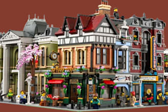 custom lego design 3d lego model digital lego technic moc XML manual instruction