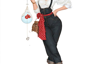 do a pin up girl and pin up girl