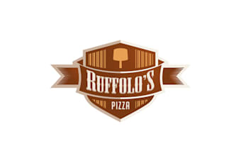 design creative pizza and pasta restaurant logo