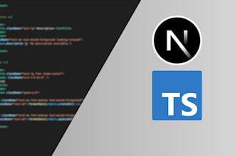 build a secure and scalable nextjs app using typescript